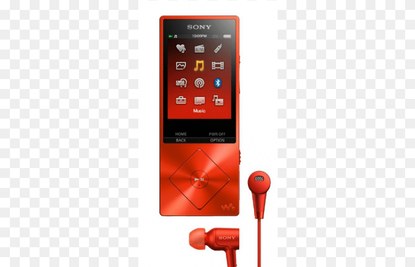 283x540 Playersonywalkman With High Resolution Audionw Sony Walkman, Electronics, Phone, Mobile Phone, Appliance Clipart PNG