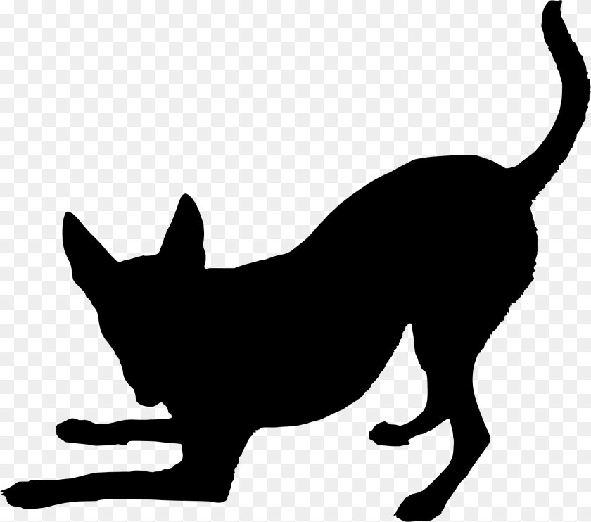 1920x1696 Playful Dog Silhouette, Animal, Cat, Mammal, Pet PNG