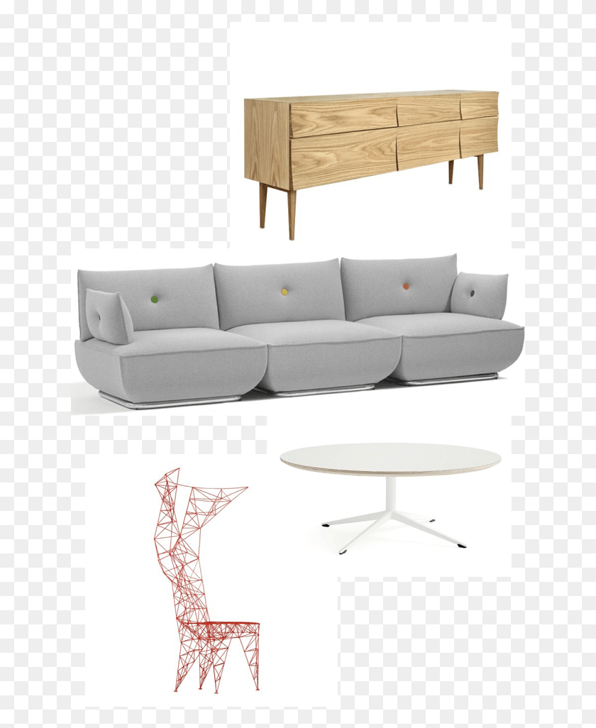 641x966 Playful Living Room Studio Couch, Furniture, Table, Coffee Table HD PNG Download