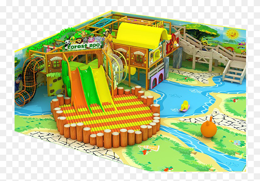 750x525 Playground, Indoor Play Area, Play Area, Toy Descargar Hd Png