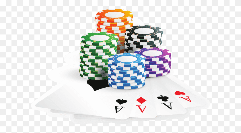 625x403 Playing Cards And Dice, Gambling, Game, Birthday Cake HD PNG Download