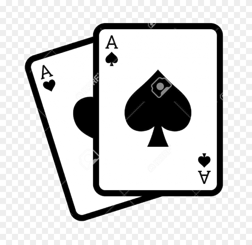 1194x1159 Playing Cards Blackjack Poker With Aces Line Art Icon Ace Cards Vector, Game, Dice, Gambling HD PNG Download