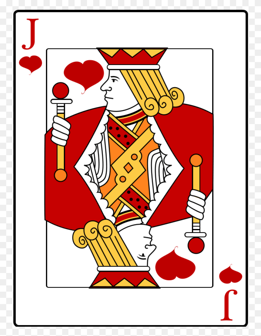 758x1023 Playing Cards Clip Art Playing Cards Free Jack Of Hearts Jack Of Hearts, Nutcracker, Leisure Activities, Graphics HD PNG Download