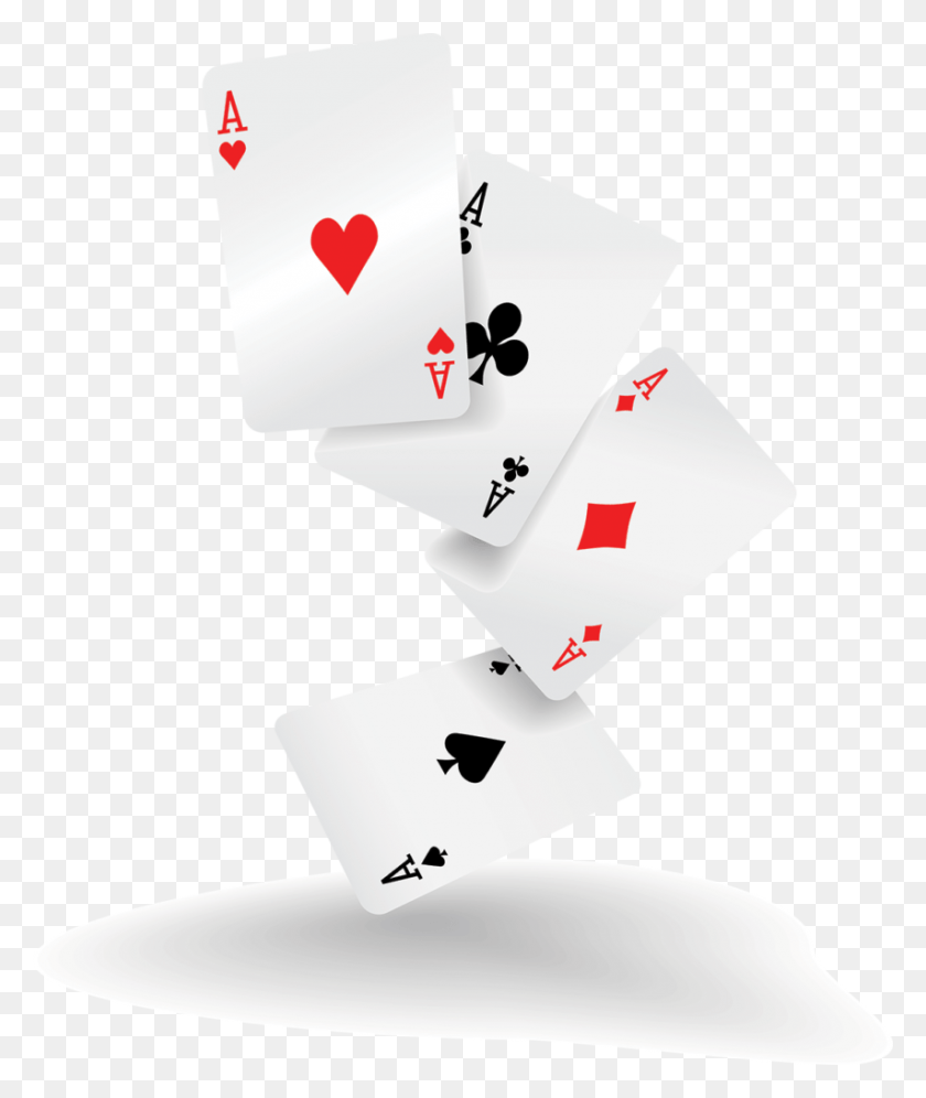 853x1024 Playing Cards Free Image Playing Cards Falling Transparent Background, Gambling, Game, Snowman HD PNG Download
