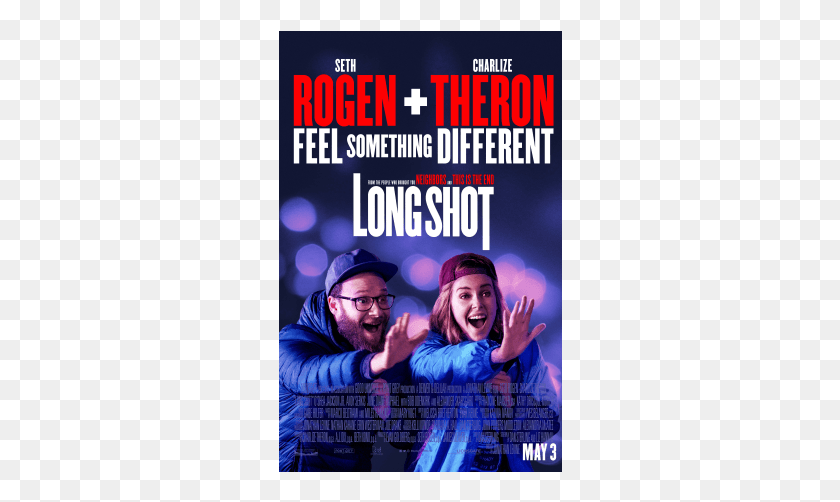 284x442 Playing Now Long Shot Movie Poster, Person, Human, Advertisement HD PNG Download