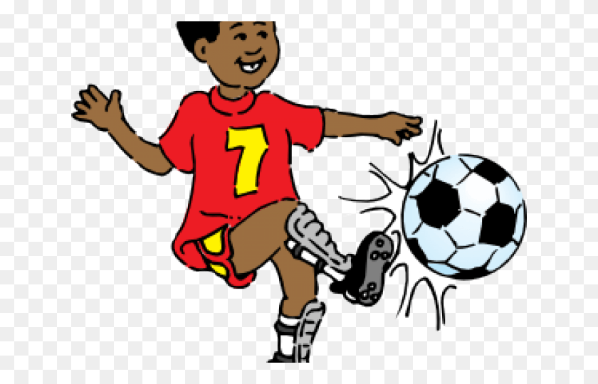 640x480 Playing Soccer Clipart, Person, Human, People HD PNG Download
