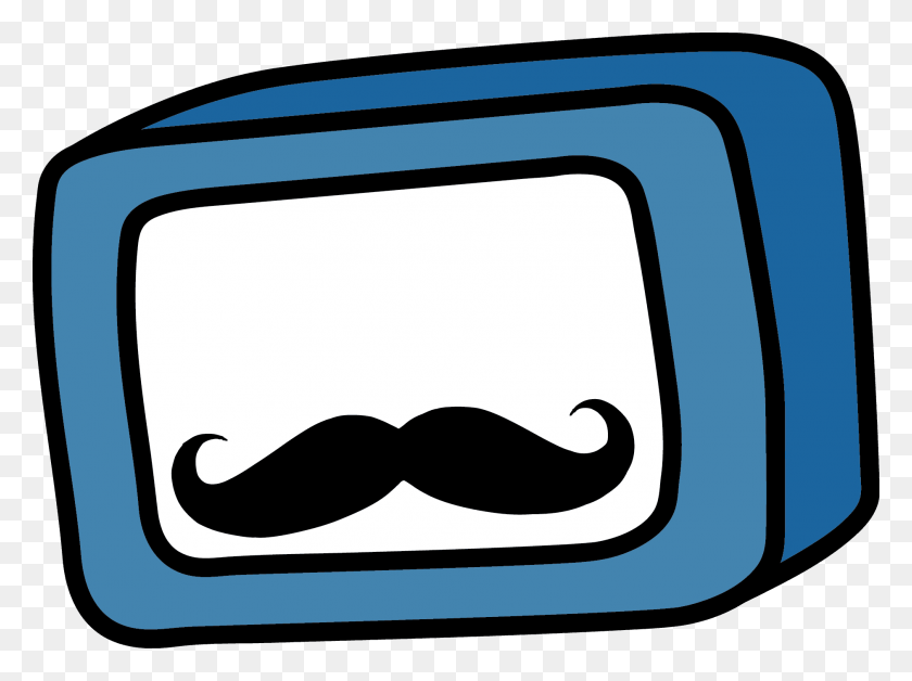 1881x1371 Playlist Budddy Logo Youtube Pb, Mustache, Screen, Electronics HD PNG Download