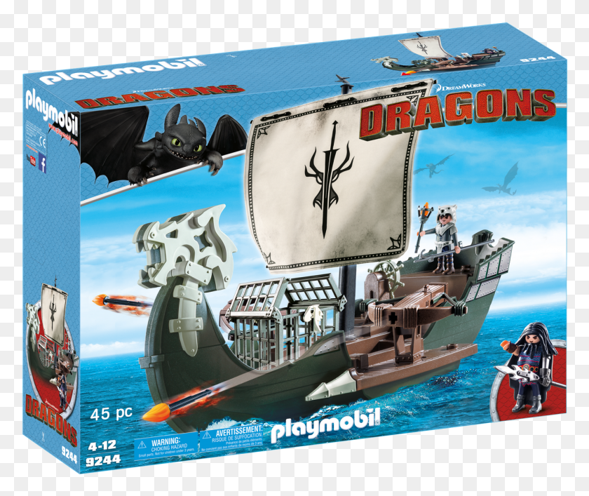 1275x1058 Playmobil How To Train Your Dragon, Person, Human, Boat HD PNG Download