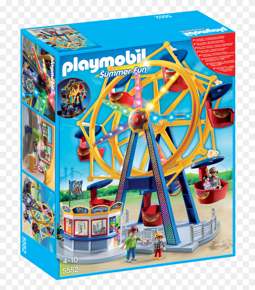 713x895 Playmobil Images Playmobil Ferris Wheel Wallpaper Playmobil 5552 Ferris Wheel With Lights, Person, Human, Amusement Park HD PNG Download