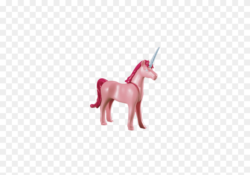 940x658 Playmobil Pink Unicorn, Figurine, Animal, Horse, Mammal Transparent PNG