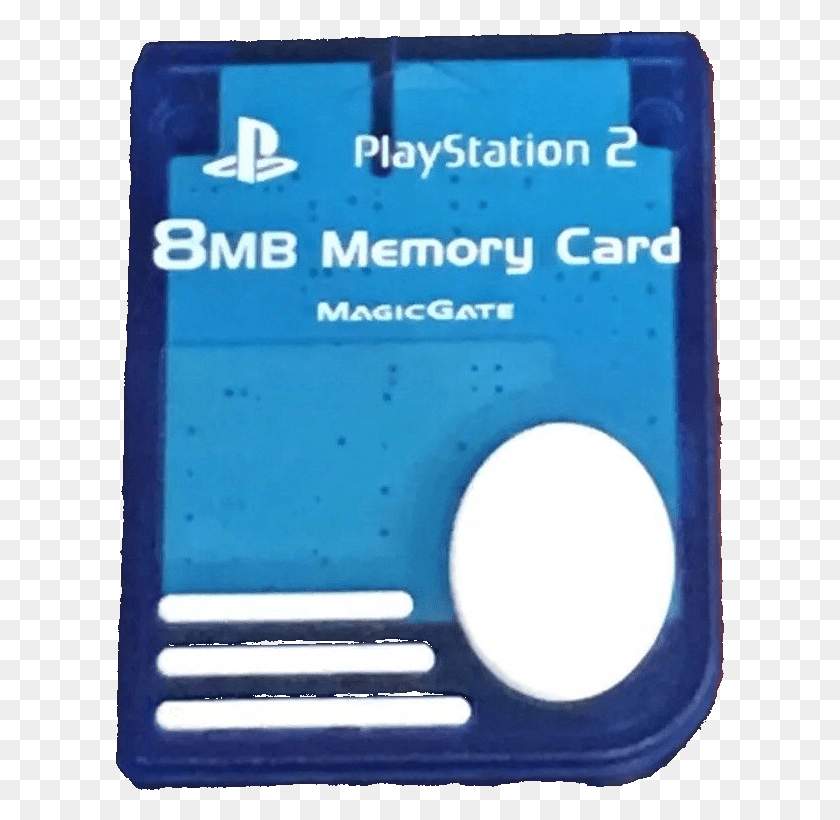 609x760 Playstation 2 8mb Memory Card Parallel, Text, Label, Mobile Phone HD PNG Download