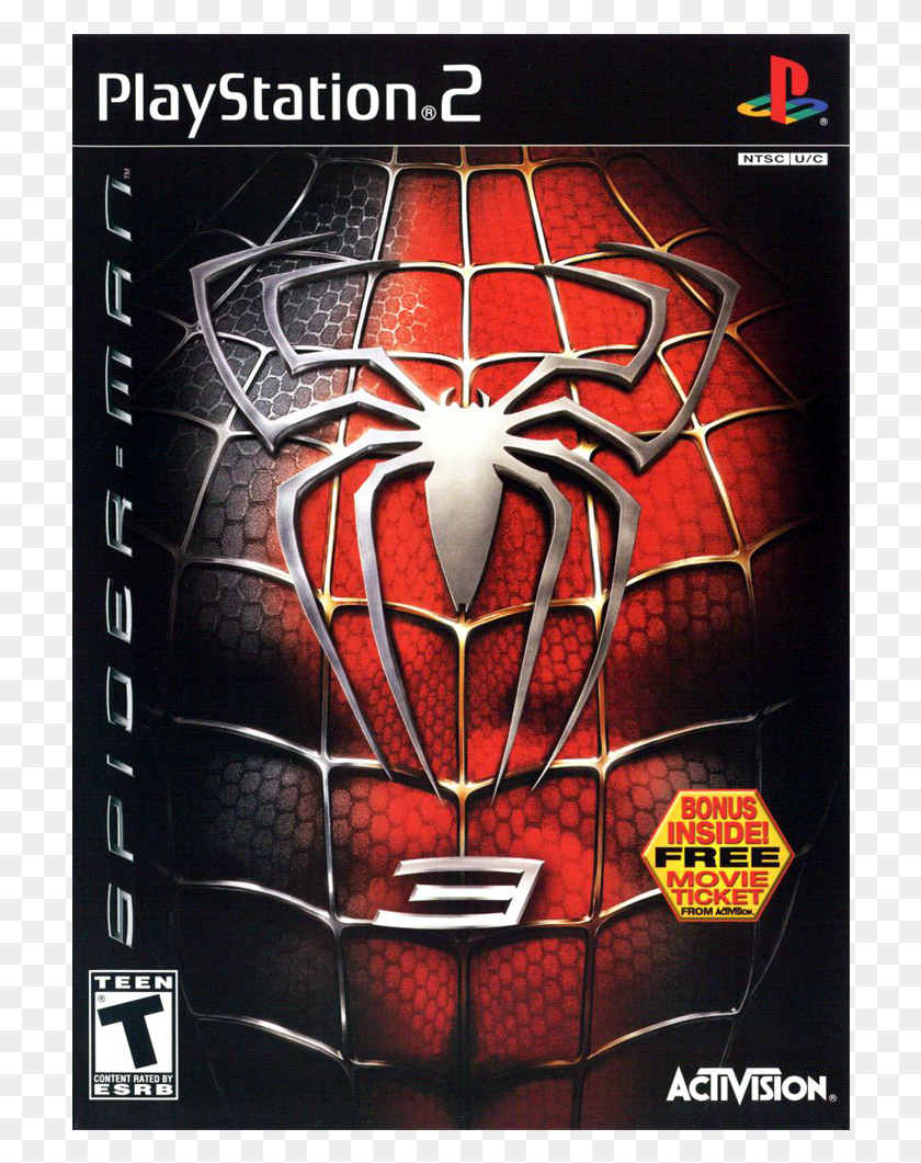 710x1001 Descargar Png / Playstation 2 Spider Man, Publicidad, Cartel Hd Png