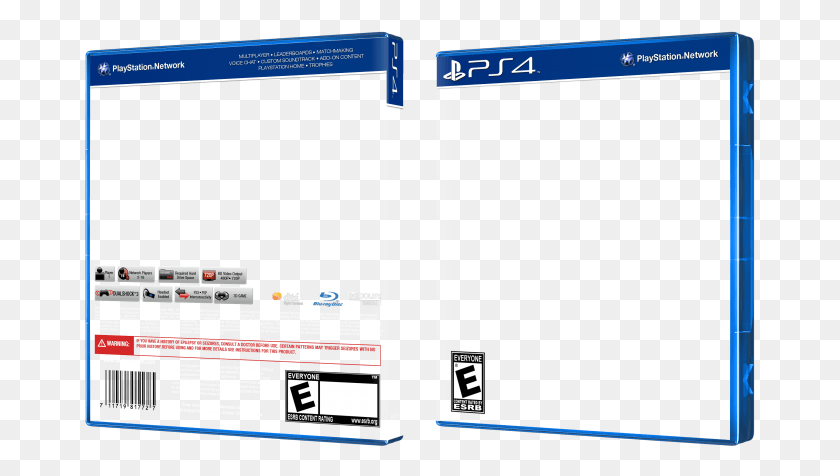 671x416 Playstation 4 Game Cover Template, Monitor, Screen, Electronics HD PNG Download