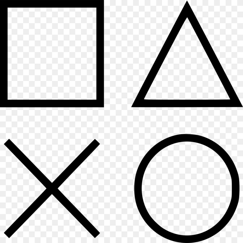 Playstation Buttons Play Video Gaming Comments Icon, Triangle, Symbol Clipart PNG