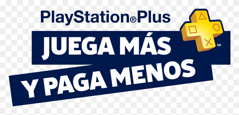 2464x1089 Playstation Plus Logo Playstation Plus, Word, Text, Label HD PNG Download
