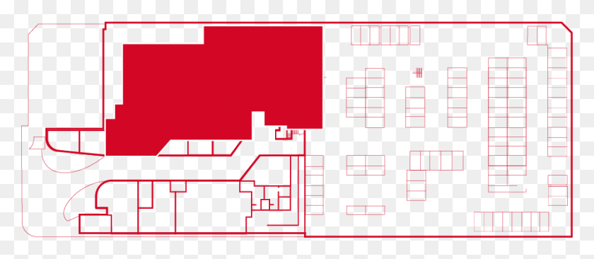 893x351 Plaza Level, Plan, Plot, Diagram HD PNG Download