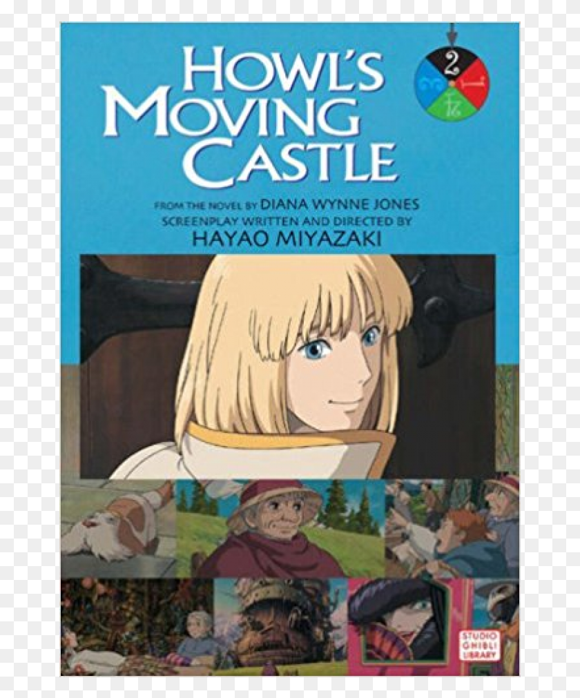 669x951 Please Note Howls Moving Castle Novel, Book, Person, Human Descargar Hd Png