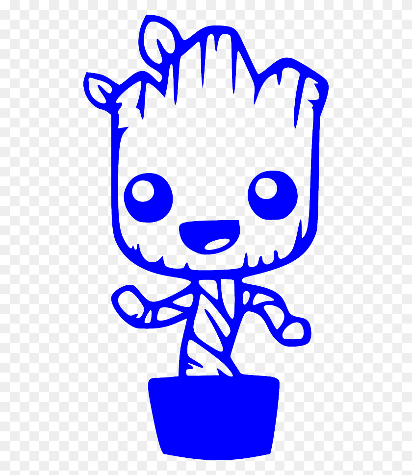 500x909 Please Note That The White Image Is A White Sticker Baby Groot Face Drawing, Label, Text, Mountain HD PNG Download