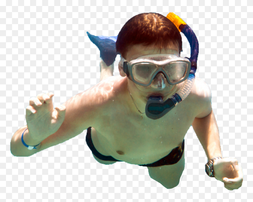 1053x824 Подводное Плавание С Маской И Трубкой, Вода, Человек, Человек Hd Png Скачать