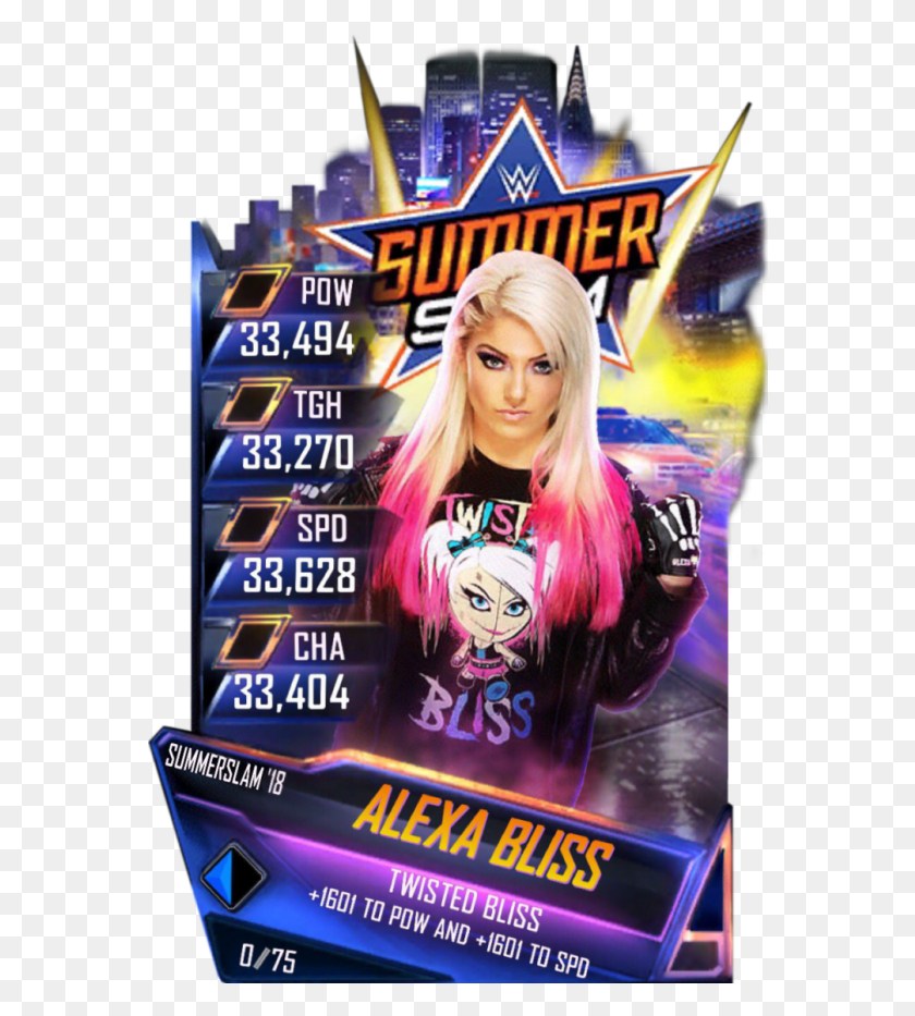 570x873 Please Update Your Adcodes Wwe Supercard Summerslam 18 Cards, Poster, Advertisement, Flyer HD PNG Download
