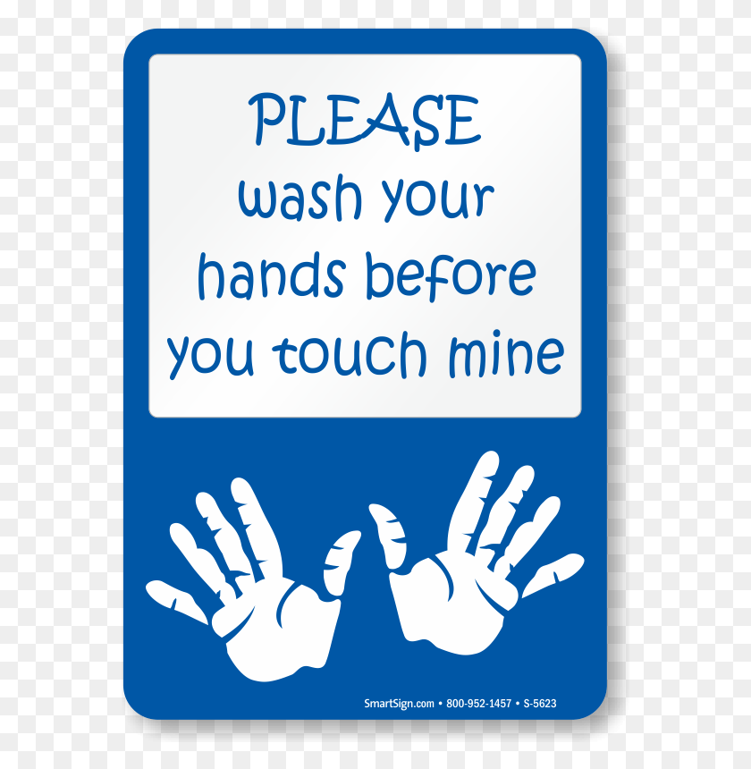 568x800 Please Wash Your Hands Sign Child Safety Seat, Text, Finger, Hand HD PNG Download