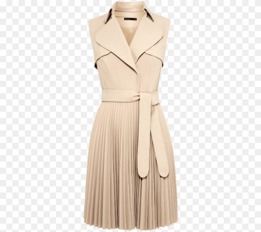 Pleats Cover Work Dress, Clothing, Coat, Overcoat Transparent PNG