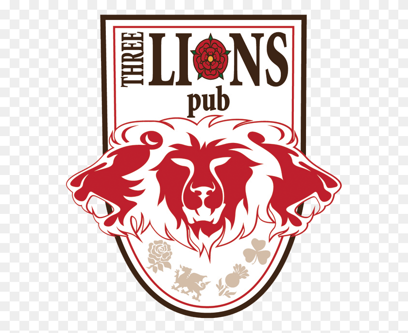 571x625 Descargar Png Plein Air Shorewood Three Lions Pub Logo, Etiqueta, Texto, Ketchup Hd Png