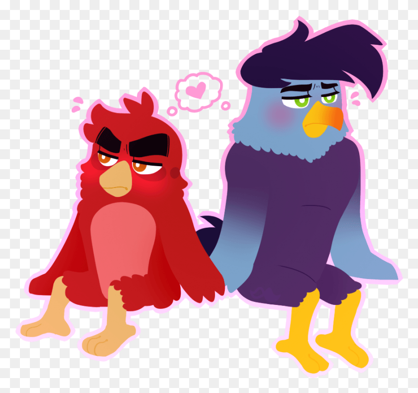 869x814 Pls Dont Hate Me Angry Birds Movie My Otp Brad Bird Angry Birds Movie Brad Bird, Graphics, Sunglasses HD PNG Download