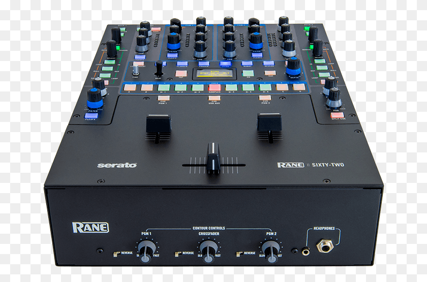 672x495 Plug And Play Mixer Supporting Two Computers Two Deck Serato Scratch Live, Electronics, Computer Keyboard, Computer Hardware HD PNG Download