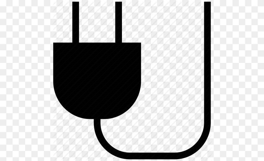 512x512 Plug Clipart Cable, Adapter, Electronics, Lighting Sticker PNG