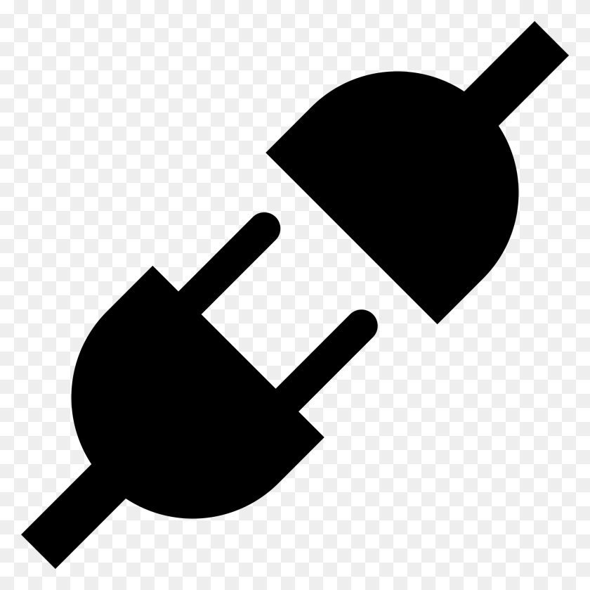 2000x2000 Plug Plug In Icon, Gray, World Of Warcraft HD PNG Download