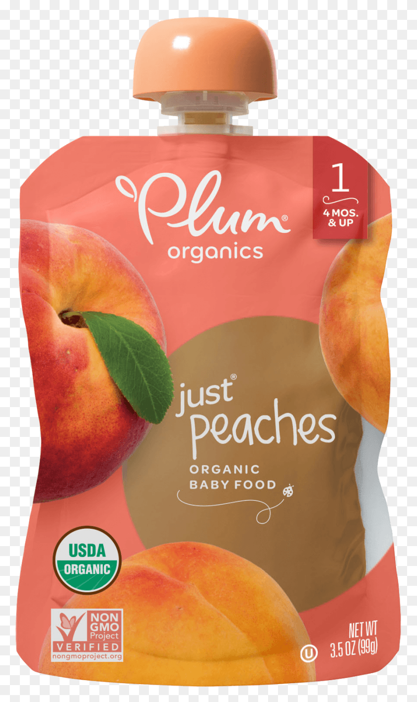 890x1545 Plum Organics, Plant, Peach, Fruit HD PNG Download