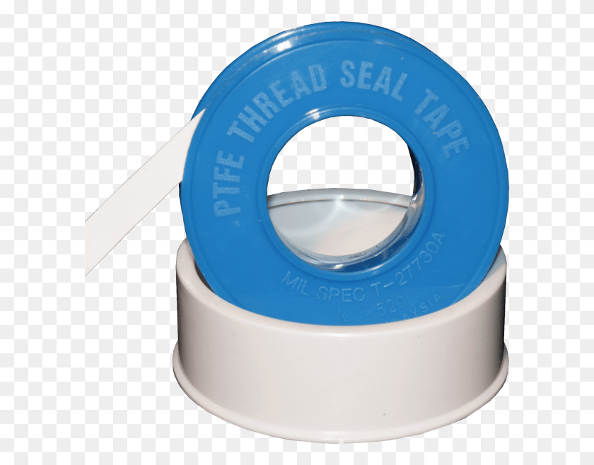 600x598 Plumbers Teflon Tape Thread Seal Tape, Magnifying HD PNG Download