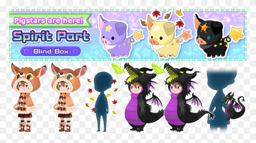 1000x528 Plus Bambi And Maleficent Inspired Avatar Boards Are Kingdom Hearts Union X Avatar Boards, Graphics, Doodle HD PNG Download