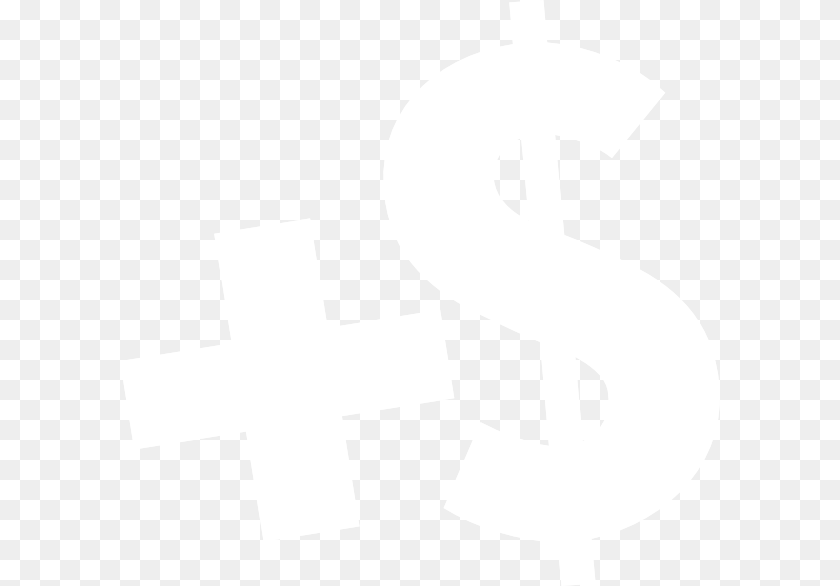 Plus Money, Cutlery Sticker PNG