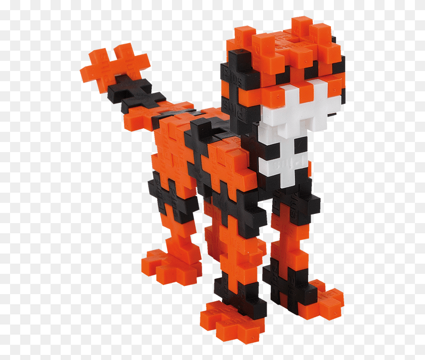 527x650 Plus Plus Tiger Instructions, Toy, Minecraft HD PNG Download