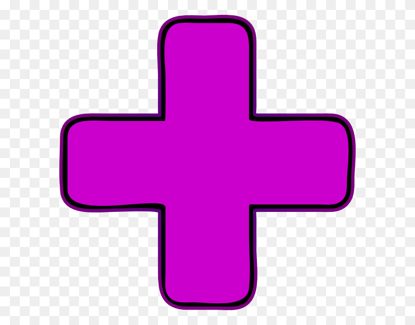 600x598 Знак Плюс Фиолетовый, Логотип, Символ, Товарный Знак Hd Png Скачать