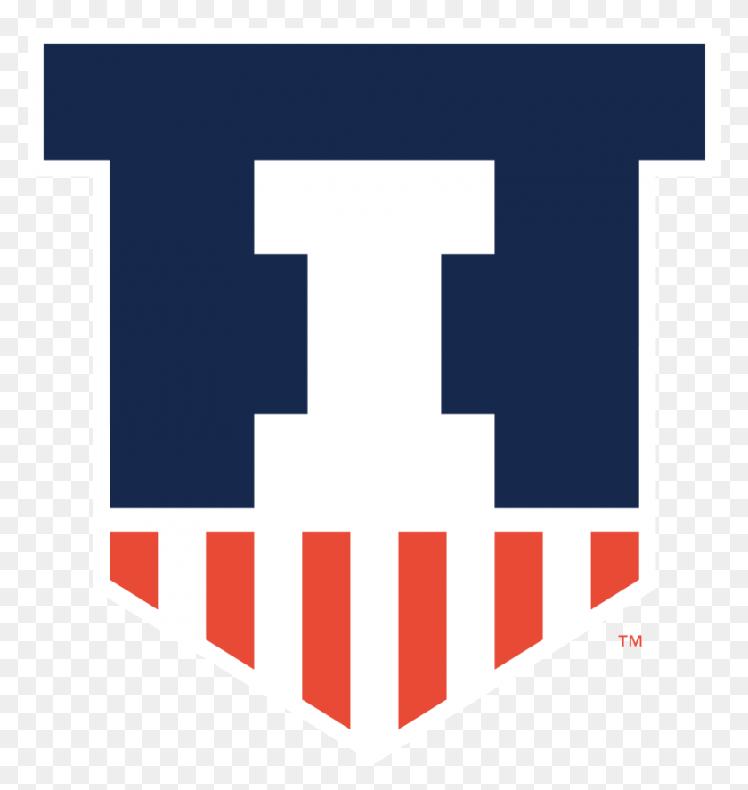 870x923 Plus They Both Have That Patriotic Shield Thing Illini Logo, First Aid, Label, Text HD PNG Download
