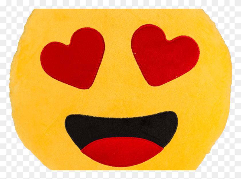 1182x856 Plush Pillow Emoji With In Love Face Frutikocz, Pac Man, Modern Art HD PNG Download
