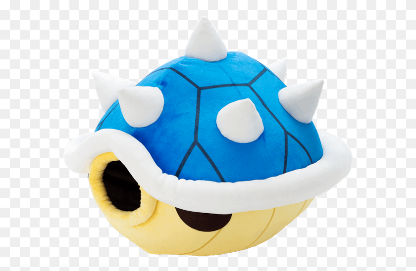 587x488 Plush Toys Mario Kart Spiny Shell Plush, Sphere, Inflatable, Snowman HD PNG Download
