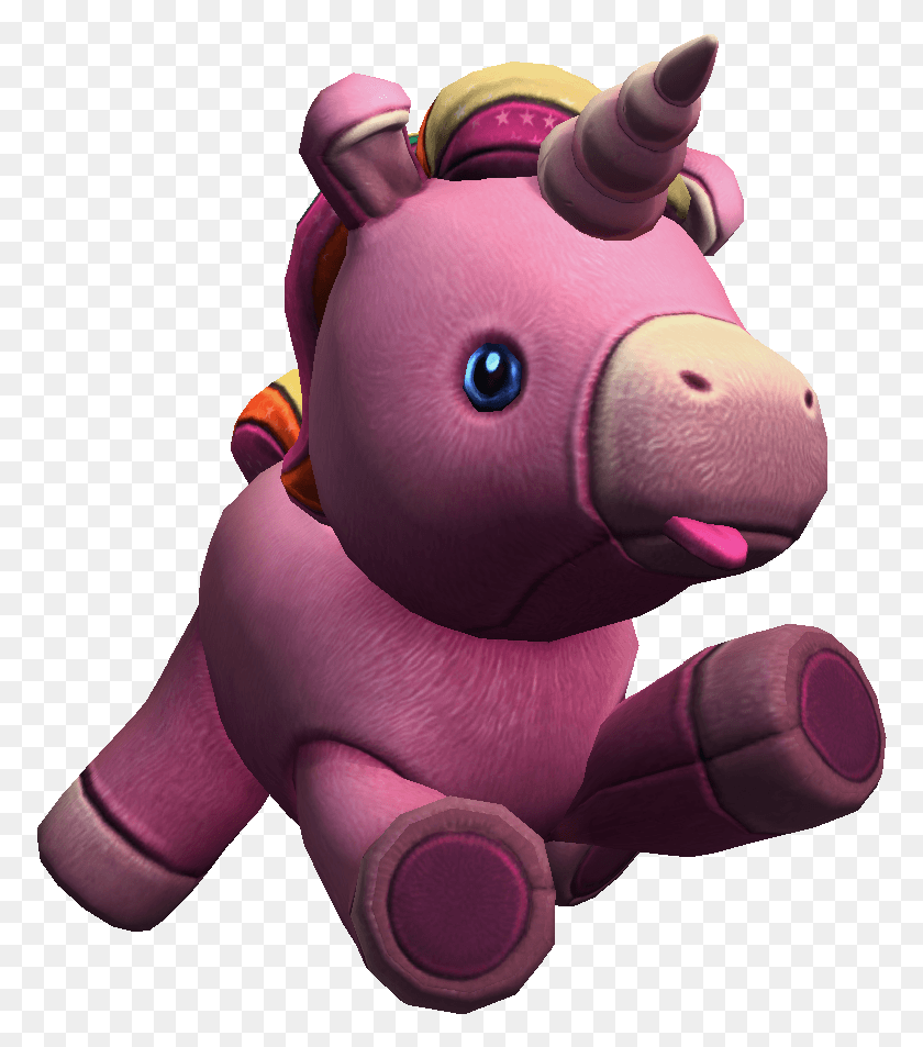 774x893 Plush Unicorn Mount Variant 3 Baby Toys, Toy, Figurine, Person HD PNG Download