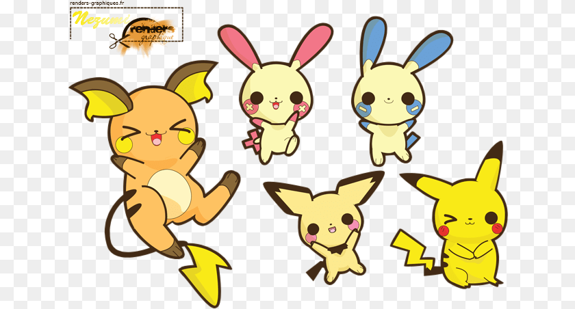 645x452 Plusle And Minun And Pichu, Baby, Person, Face, Head Clipart PNG