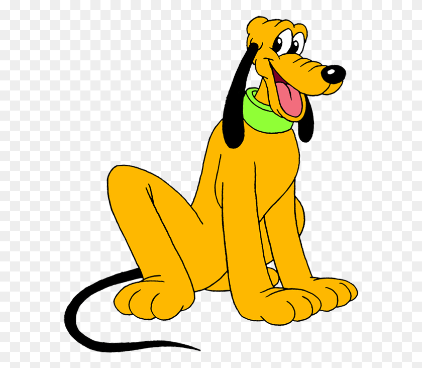 589x672 Pluto Disney Dog Pluto, Pet, Animal, Cat HD PNG Download