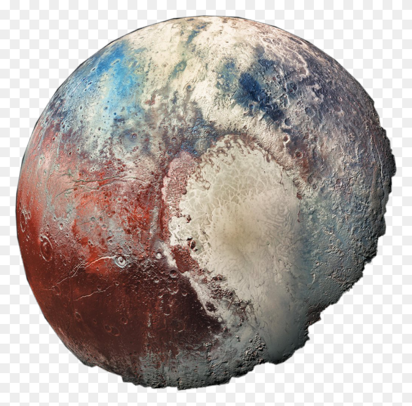 1024x1008 Pluto Planet Dwarfplanets Solarsystem Ball Freetoedit, Outer Space, Astronomy, Universe HD PNG Download