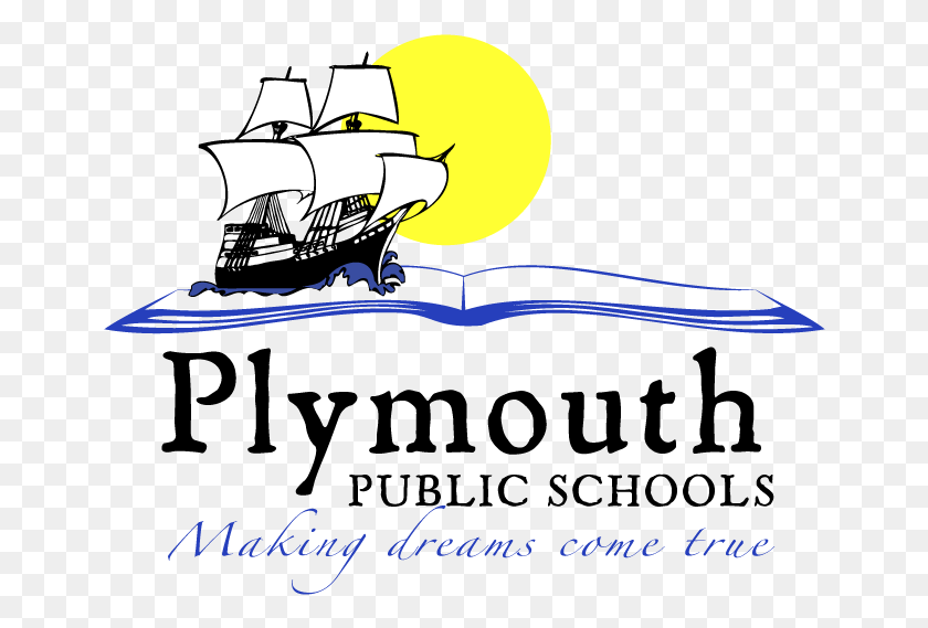 654x509 Plymouth Plymouth Public Schools, Text, Symbol, Animal HD PNG Download