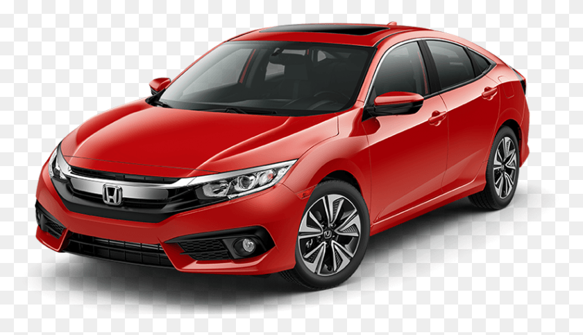 821x447 Pm 15597 Lx 10162015 Honda Civic Red Color, Автомобиль, Транспортное Средство, Транспорт Hd Png Скачать