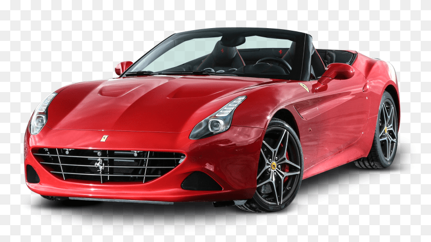 2000x1127 Pngpix Com Ferrari California Red Car, Wheel, Vehicle, Transportation, Machine Clipart PNG