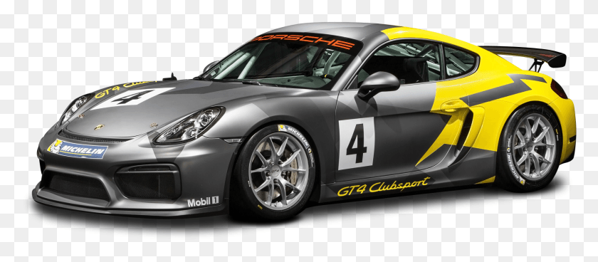 2054x813 Pngpix Com Porsche Cayman Gt4 Clubsport Coche De Carreras Porsche 718 Gt4 Clubsport, Vehículo, Transporte, Automóvil Hd Png