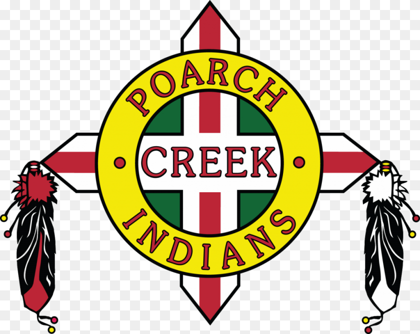 1024x813 Poarch Creek Indians Donates To American Red Poarch Band Of Creek Indians, Logo, Circus, Leisure Activities, Badge Sticker PNG