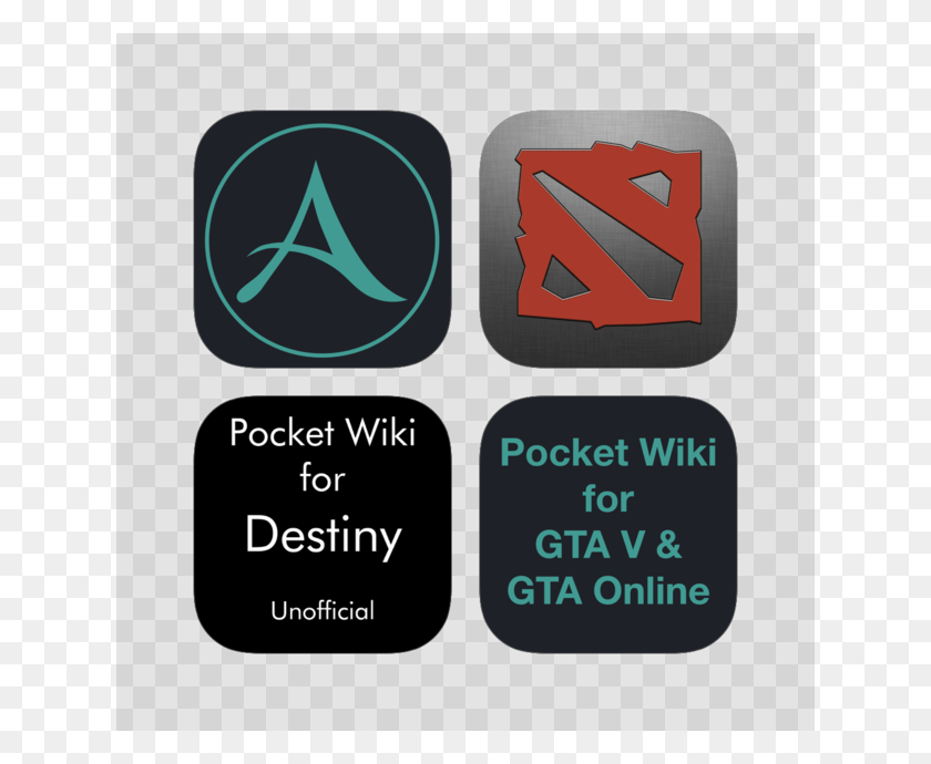 630x630 Pocket Wikis For Games On The App Store Graphic Design, Text, Symbol, X-ray HD PNG Download